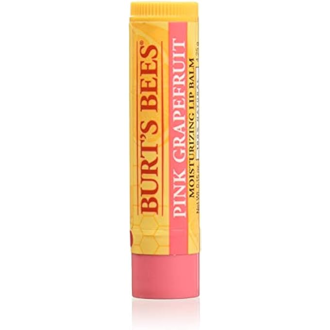 Burt's Bees PINK GRAPEFRUIT LIP BALM 0.15 OZ - Image 1